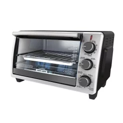 Toasters BLACK+DECKER 6-Slice Toaster Oven In Black