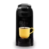 Coffee Makers Boyel Living 1000-Watt Black Coffee Machine Single Serve Coffee Maker 4 Cups Decorative Sign