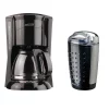 Coffee Makers Brentwood Appliances 12-Cup Black Coffee Maker With 4 Oz. Coffee And Spice Grinder