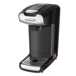 Coffee Makers Brentwood Appliances 1.25-Cup Black K-Cup Single Serve Coffee Maker -BergHOFF Shop black brentwood appliances drip coffee makers ts 110bk 1f 1000