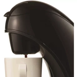 Coffee Makers Brentwood Appliances 1-Cup Black Single Serve Coffee Maker With Removable Filter -BergHOFF Shop black brentwood appliances drip coffee makers ts 112b 1f 1000