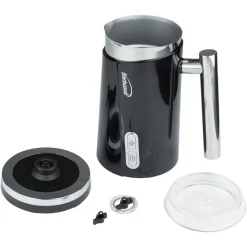 Coffee Makers Brentwood Appliances 10 Oz. Black Cordless Electric Milk Frother With Warmer 11 Coffee Makers Brentwood Appliances 10 Oz. Black Cordless Electric Milk Frother With Warmer -BergHOFF Shop black brentwood appliances milk frothers ga 301bk fa 1000