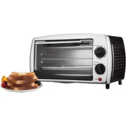 Toasters Brentwood Appliances 700 W Silver 4-Slice Toaster Oven And Broiler -BergHOFF Shop black brentwood appliances toaster ovens ts 345b 1f 1000
