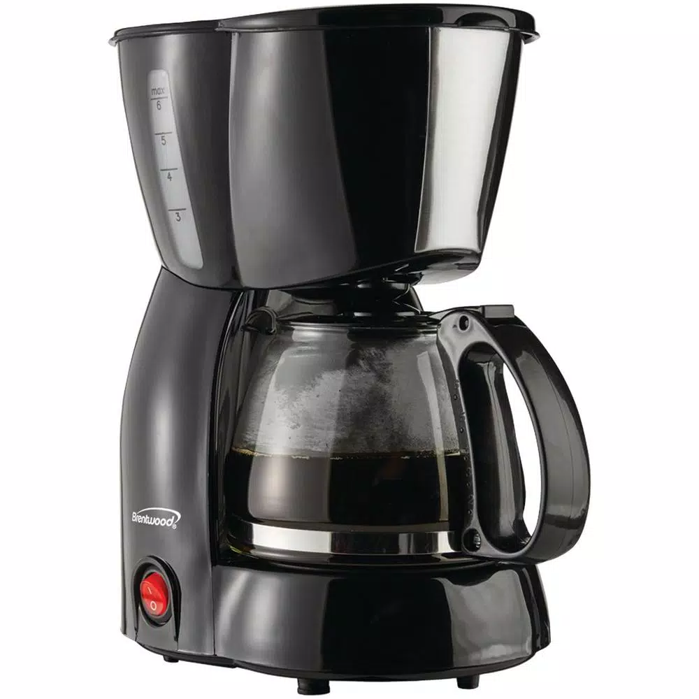 Coffee Makers Brentwood 4-Cup Black Coffee Maker 1 Coffee Makers Brentwood 4-Cup Black Coffee Maker
