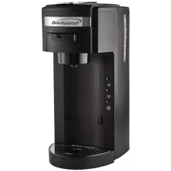 Coffee Makers Brentwood Black Single Serve Coffe Maker With Stainless Steel Coffee Mug