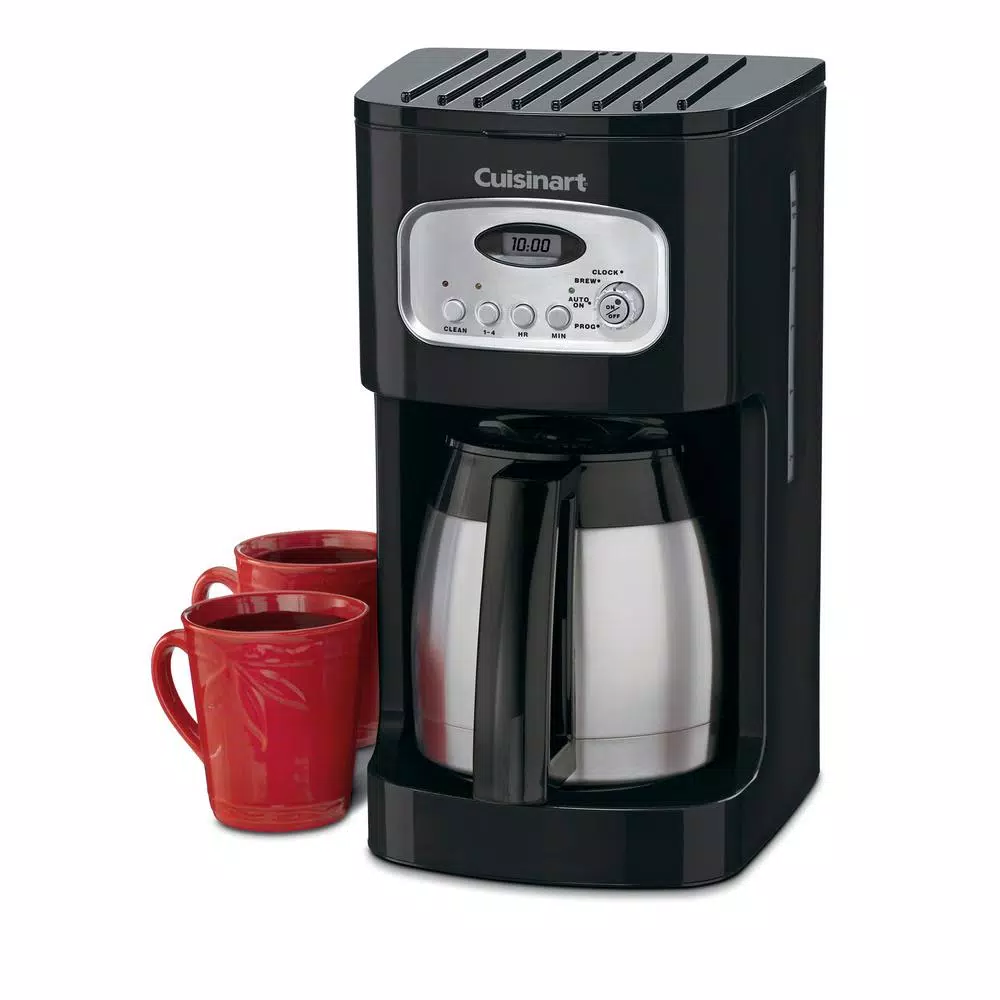 Coffee Makers Cuisinart 10-Cup Black Programmable Thermal Coffee Maker 4 Coffee Makers Cuisinart 10-Cup Black Programmable Thermal Coffee Maker - Image 4