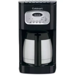 Coffee Makers Cuisinart 10-Cup Black Programmable Thermal Coffee Maker