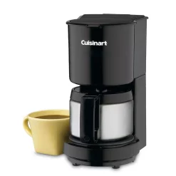 Coffee Makers Cuisinart 4-Cup Black Drip Coffee Maker With Stainless Steel Carafe -BergHOFF Shop black cuisinart drip coffee makers dcc 450bk 76 1000