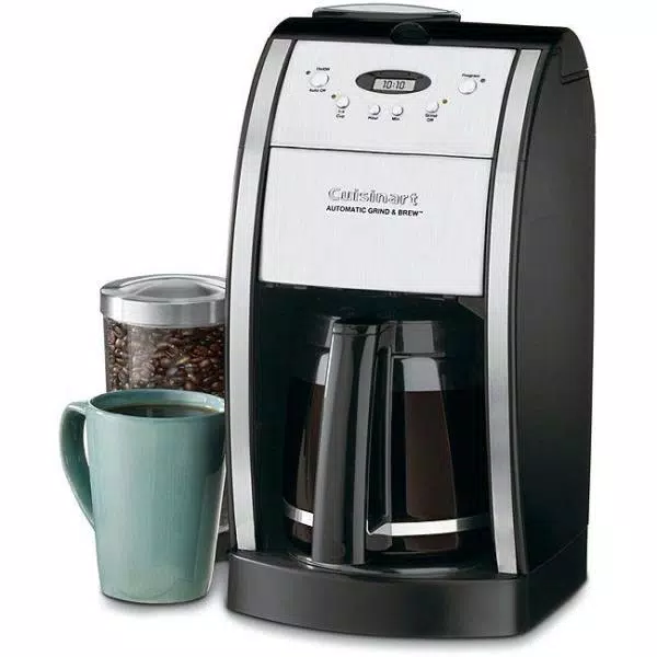 Coffee Makers Cuisinart Grind And Brew 12-Cup Automatic Black Drip Coffee Maker With Built-In Grinder 2 Coffee Makers Cuisinart Grind And Brew 12-Cup Automatic Black Drip Coffee Maker With Built-In Grinder - Image 2