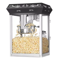 Popcorn Machines Great Northern Foundation 6 Oz. Black Countertop Popcorn Machine -BergHOFF Shop black great northern popcorn machines 6099 66 1000