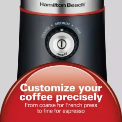 Coffee Makers Hamilton Beach Custom Grind 5 Oz. Black Blade Coffee Grinder -BergHOFF Shop black hamilton beach coffee grinders 80393 44 1000