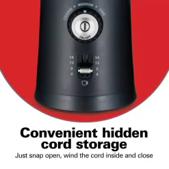 Coffee Makers Hamilton Beach Custom Grind 5 Oz. Black Blade Coffee Grinder -BergHOFF Shop black hamilton beach coffee grinders 80393 76 1000