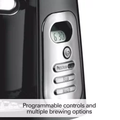 Coffee Makers Hamilton Beach BrewStation 10-Cup Black Coffeemaker -BergHOFF Shop black hamilton beach coffee makers 47380 44 1000