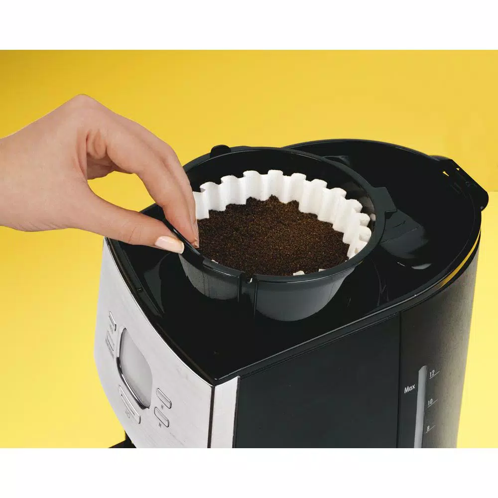 Coffee Makers Hamilton Beach 12-Cup Black Programmable Coffee Maker 2 Coffee Makers Hamilton Beach 12-Cup Black Programmable Coffee Maker - Image 2