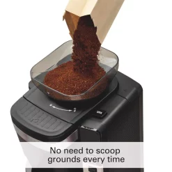 Coffee Makers Hamilton Beach 12-Cup Black Auto Grounds Dispensing Coffee Maker -BergHOFF Shop black hamilton beach drip coffee makers 45400 fa 1000