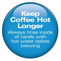 Coffee Makers Hamilton Beach 8-Cup Black Programmable Coffee Maker With Thermal Carafe -BergHOFF Shop black hamilton beach drip coffee makers 46240 4f 1000