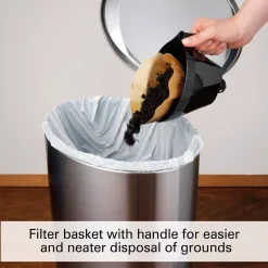 Coffee Makers Hamilton Beach 12 Cup Programmable Easy Access Plus Coffee Maker -BergHOFF Shop black hamilton beach drip coffee makers 46381 44 1000