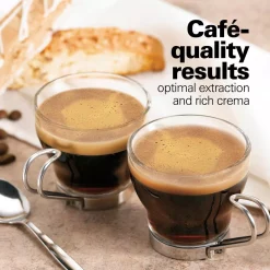 Coffee Makers Hamilton Beach 2-Cup Stainless Steel Automatic Espresso Machine With Milk Frother 13 Coffee Makers Hamilton Beach 2-Cup Stainless Steel Automatic Espresso Machine With Milk Frother -BergHOFF Shop black hamilton beach espresso machines 40792 76 1000