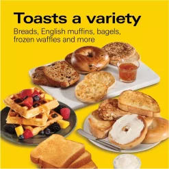 Toasters Hamilton Beach 4-Slice Black Wide Slot Toaster -BergHOFF Shop black hamilton beach pop up toasters 24671 44 1000