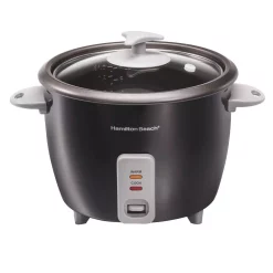 Cookers Hamilton Beach 16-Cup Black Rice Cooker