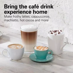 Coffee Makers Hamilton Beach Flexbrew 1-Cup Black Single Serve Coffee Maker With Milk Frother -BergHOFF Shop black hamilton beach single serve coffee makers 49949 4f 1000