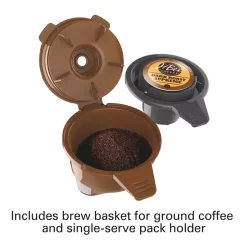 Coffee Makers Hamilton Beach FlexBrew Black Single Serve Coffee Maker 18 Coffee Makers Hamilton Beach FlexBrew Black Single Serve Coffee Maker -BergHOFF Shop black hamilton beach single serve coffee makers 49974 1d 1000