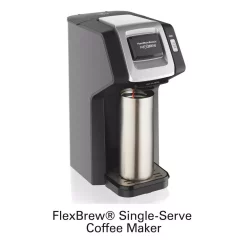Coffee Makers Hamilton Beach FlexBrew Black Single Serve Coffee Maker 16 Coffee Makers Hamilton Beach FlexBrew Black Single Serve Coffee Maker -BergHOFF Shop black hamilton beach single serve coffee makers 49974 40 1000