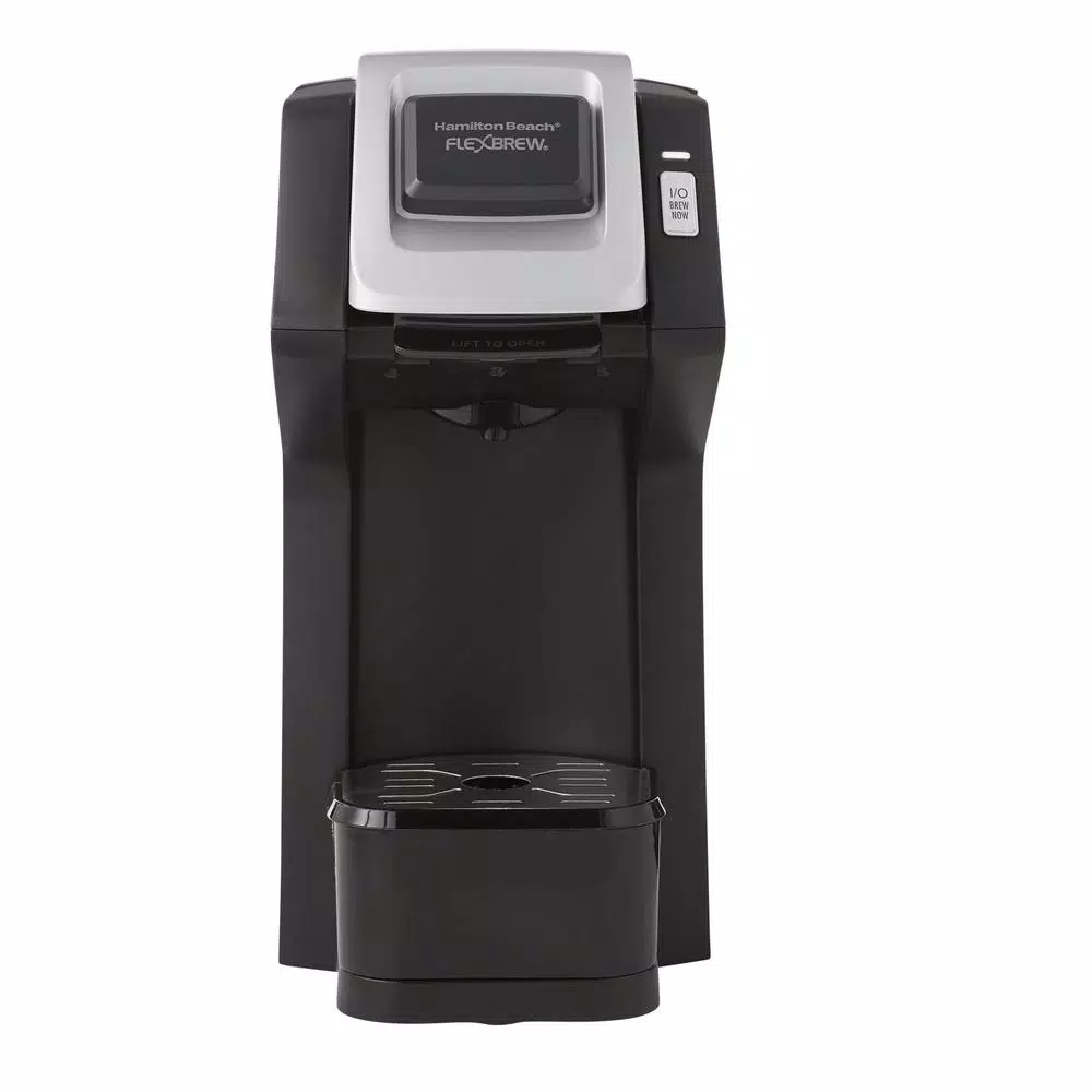 Coffee Makers Hamilton Beach FlexBrew Black Single Serve Coffee Maker 1 Coffee Makers Hamilton Beach FlexBrew Black Single Serve Coffee Maker