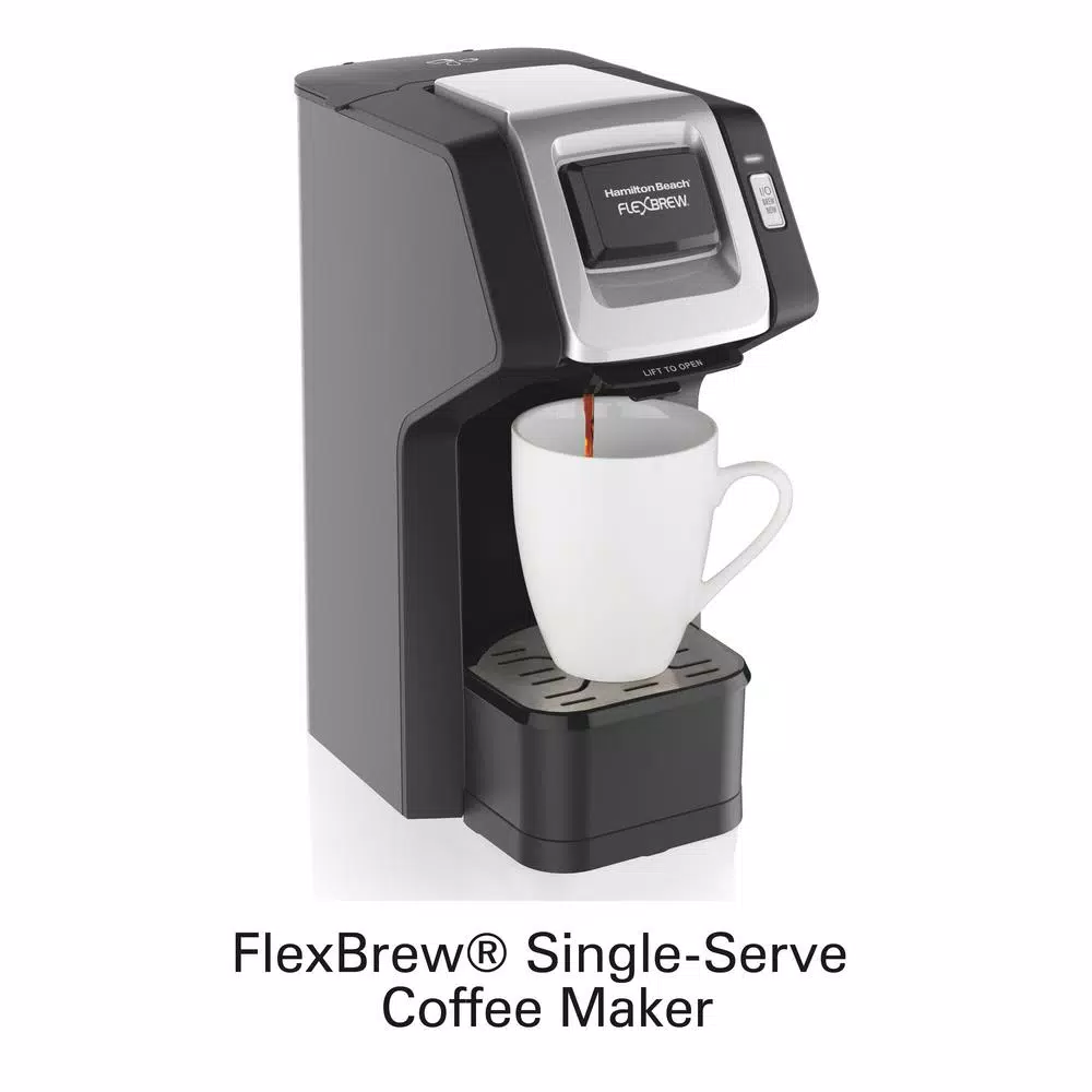 Coffee Makers Hamilton Beach FlexBrew Black Single Serve Coffee Maker 7 Coffee Makers Hamilton Beach FlexBrew Black Single Serve Coffee Maker - Image 7