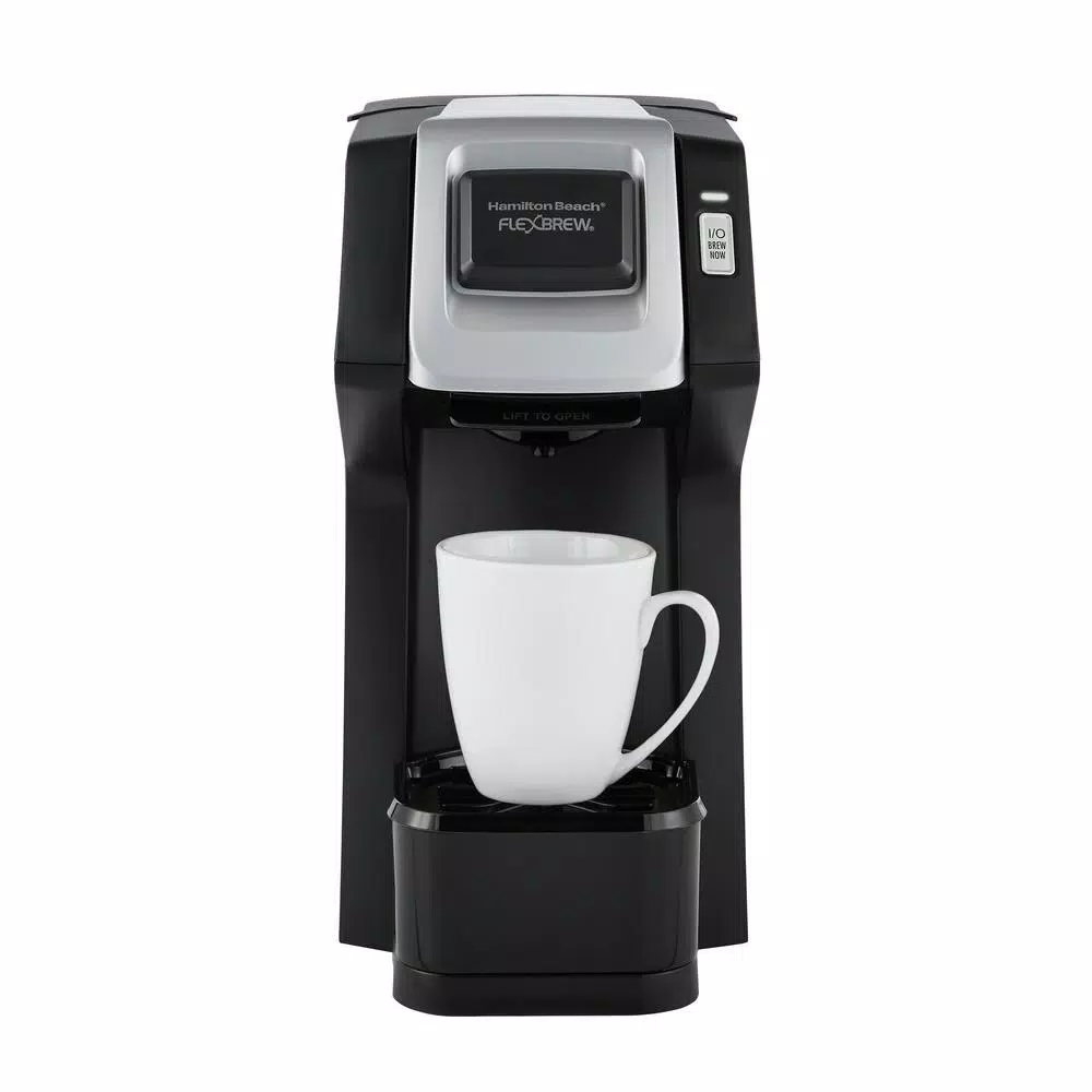 Coffee Makers Hamilton Beach FlexBrew Black Single Serve Coffee Maker 2 Coffee Makers Hamilton Beach FlexBrew Black Single Serve Coffee Maker - Image 2