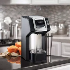 Coffee Makers Hamilton Beach FlexBrew Black Single Serve Plus Coffee Maker -BergHOFF Shop black hamilton beach single serve coffee makers 49979 31 1000