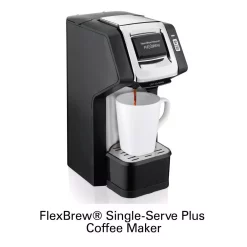 Coffee Makers Hamilton Beach FlexBrew Black Single Serve Plus Coffee Maker -BergHOFF Shop black hamilton beach single serve coffee makers 49979 4f 1000