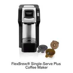 Coffee Makers Hamilton Beach FlexBrew Black Single Serve Plus Coffee Maker -BergHOFF Shop black hamilton beach single serve coffee makers 49979 c3 1000