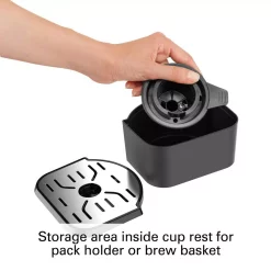 Coffee Makers Hamilton Beach FlexBrew Black Single Serve Plus Coffee Maker -BergHOFF Shop black hamilton beach single serve coffee makers 49979 fa 1000