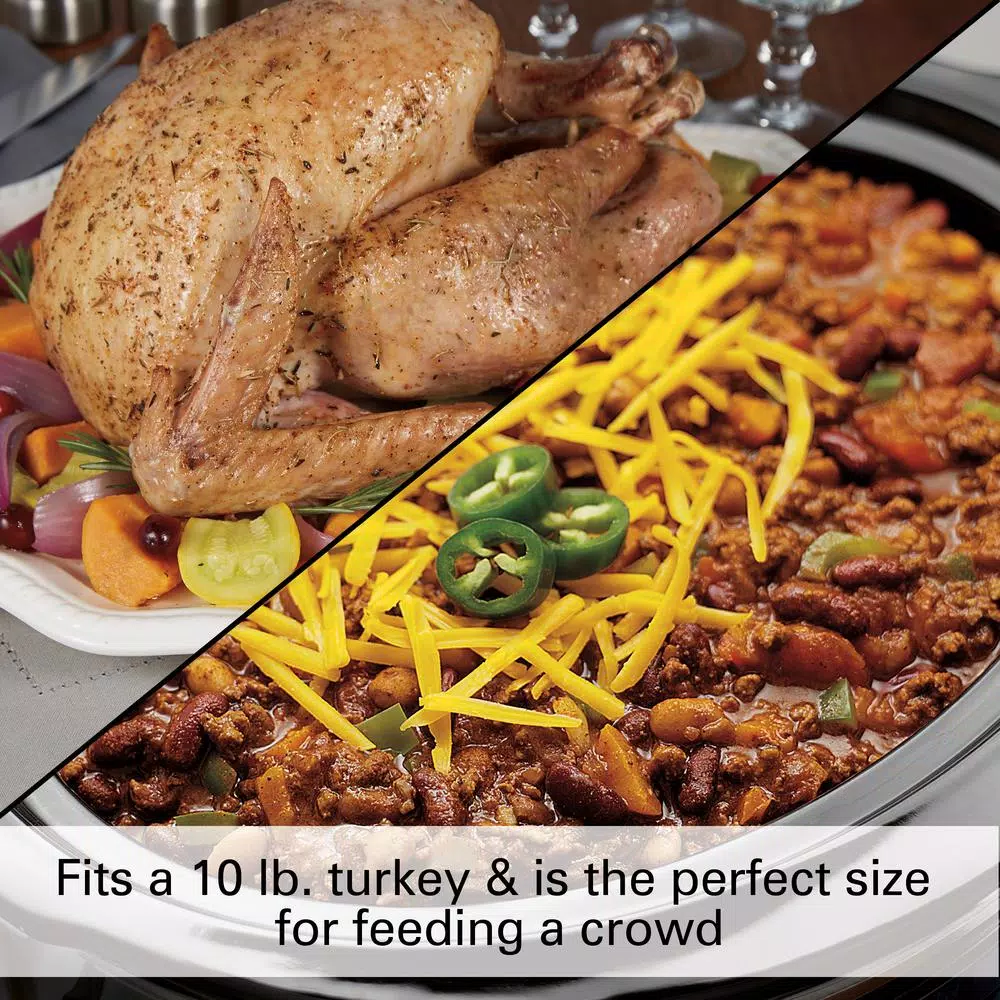 Cookers Hamilton Beach 10 Qt. Black Slow Cooker With Folding Handles 4 Cookers Hamilton Beach 10 Qt. Black Slow Cooker With Folding Handles - Image 4