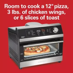Toasters Hamilton Beach 1800 W 6-Slice Black Digital Air Fry Toaster Oven -BergHOFF Shop black hamilton beach toaster ovens 31220 44 1000
