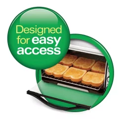 Toasters Hamilton Beach 6 Slice Easy Clean Black Toaster Oven 11 Toasters Hamilton Beach 6 Slice Easy Clean Black Toaster Oven -BergHOFF Shop black hamilton beach toaster ovens 31330d fa 1000