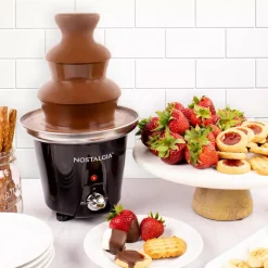 Dessert Makers Nostalgia Chocolate Fountain -BergHOFF Shop black nostalgia chocolate fountains cff 965 fa 1000