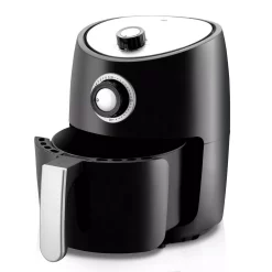 Toasters NutriChef Black Countertop Air Fryer Oven Cooker Healthy Kitchen Convection Air Fry Cooking