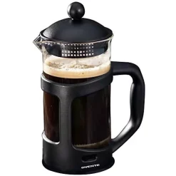 Coffee Makers Ovente 4-Cup Black French Press Cafetiere Heat-Resistant Borosilicate Glass Coffee And Tea Maker FREE Measuring Scoop -BergHOFF Shop black ovente french presses fpt34b 4f 1000