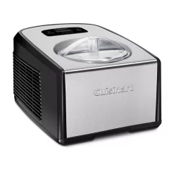 Dessert Makers Cuisinart 1.5 Qt. Black And Silver Ice Cream Maker With Touchpad Controls -BergHOFF Shop black silver cuisinart ice cream makers ice 100 4f 1000