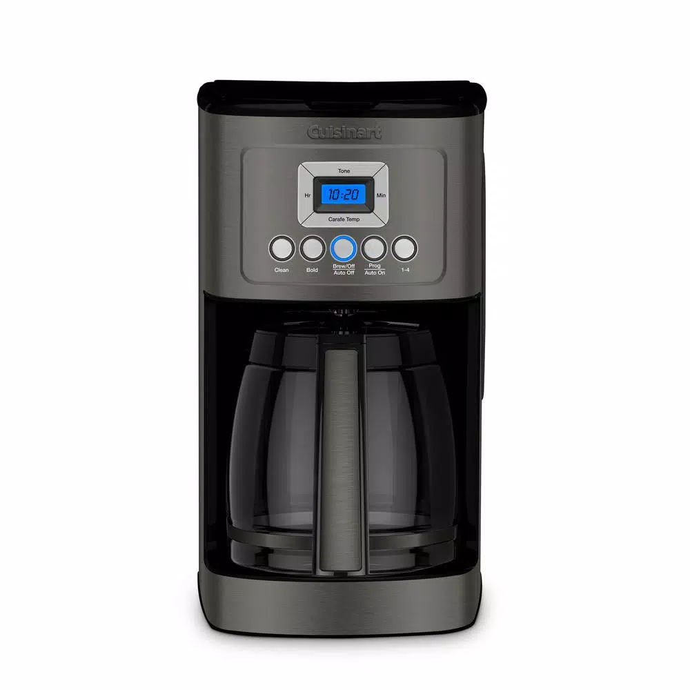 Coffee Makers Cuisinart 14-Cup Programmable Black Stainless Steel Drip Coffee Maker 1 Coffee Makers Cuisinart 14-Cup Programmable Black Stainless Steel Drip Coffee Maker