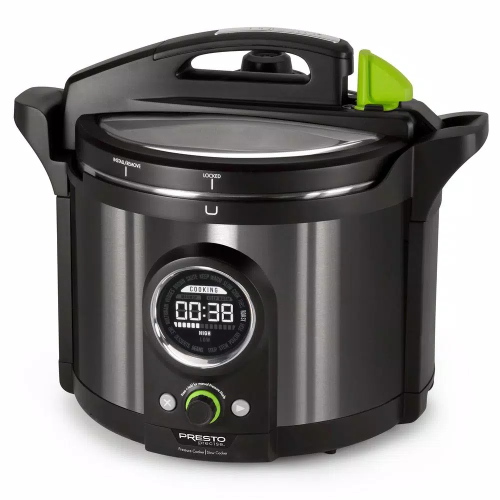 Cookers Presto 10 Qt. Black Stainless Electric Pressure Cooker 1 Cookers Presto 10 Qt. Black Stainless Electric Pressure Cooker