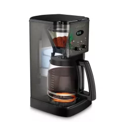 Coffee Makers Cuisinart Brew Central 12-Cup Black Stainless Steel Drip Coffee Maker With Glass Carafe -BergHOFF Shop black stainless steel cuisinart drip coffee makers dcc 1200bksp1 4f 1000