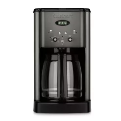 Coffee Makers Cuisinart Brew Central 12-Cup Black Stainless Steel Drip Coffee Maker With Glass Carafe