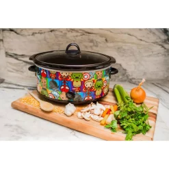 Cookers Uncanny Brands Marvel Kawaii 7qt. Slow Cooker Black 13 Cookers Uncanny Brands Marvel Kawaii 7qt. Slow Cooker Black -BergHOFF Shop black uncanny brands slow cookers sc mvc kaw 31 1000