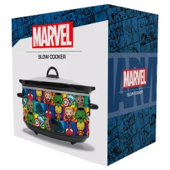 Cookers Uncanny Brands Marvel Kawaii 7qt. Slow Cooker Black 10 Cookers Uncanny Brands Marvel Kawaii 7qt. Slow Cooker Black -BergHOFF Shop black uncanny brands slow cookers sc mvc kaw 4f 1000