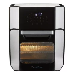 Toasters West Bend 12.6 QT XL Air Fryer Oven – Bake, Roast, Rotisserie, Dehydrate, Re-Heat 10 Quick Menu Presets -BergHOFF Shop black west bend toaster ovens afwb12bk13 44 1000