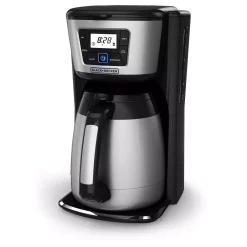 Coffee Makers BLACK+DECKER 12-Cup Programmable Stainless Steel Drip Coffee Maker With Thermal Carafe 11 Coffee Makers BLACK+DECKER 12-Cup Programmable Stainless Steel Drip Coffee Maker With Thermal Carafe -BergHOFF Shop black with stainless steel black decker drip coffee makers cm2035b 31 1000