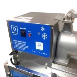 Dessert Makers Paragon Arctic Blast 8000 Oz. Blue Stainless Steel Countertop Snow Cone Machine -BergHOFF Shop blue and stainless steel paragon snow cone machines 6133310 1f 1000